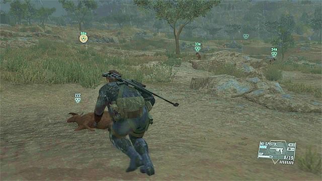 Kozy odnajduje się niedaleko posterunku 20 - Pozostałe opcjonalne cele w misji Close Contact | Misja 24 - Close Contact - Metal Gear Solid V: The Phantom Pain - poradnik do gry