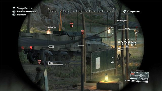 Ogłusz kierowcę gdy ten zjawi się w obozie - Pozostałe opcjonalne cele w misji Rescue the Intel Agents | Misja 17 - Rescue the Intel Agents - Metal Gear Solid V: The Phantom Pain - poradnik do gry