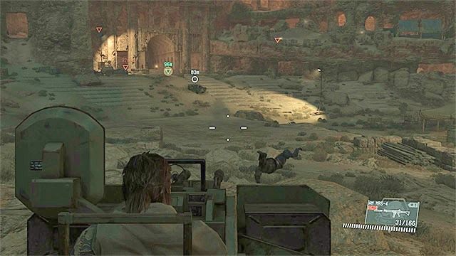 Możesz wykorzystywać systemy obronne wrogich baz do własnych potrzeb - Ogólne porady odnośnie staczania walk | Bezpośrednie konfrontacje z oddziałami wroga - Metal Gear Solid V: The Phantom Pain - poradnik do gry
