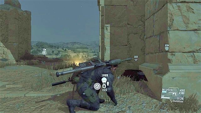 Odszukaj ogłuszonego sępa i fultonuj go - Pozostałe opcjonalne cele w misji Extraordinary | Misja 38 - Extraordinary - Metal Gear Solid V: The Phantom Pain - poradnik do gry