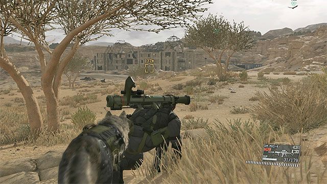 Musisz dotrzeć do pałacu Lamar Khaate Palace - Odnalezienie Quiet | Misja 45 - A Quiet Exit | Solucja MGS V The Phantom Pain - Metal Gear Solid V: The Phantom Pain - poradnik do gry
