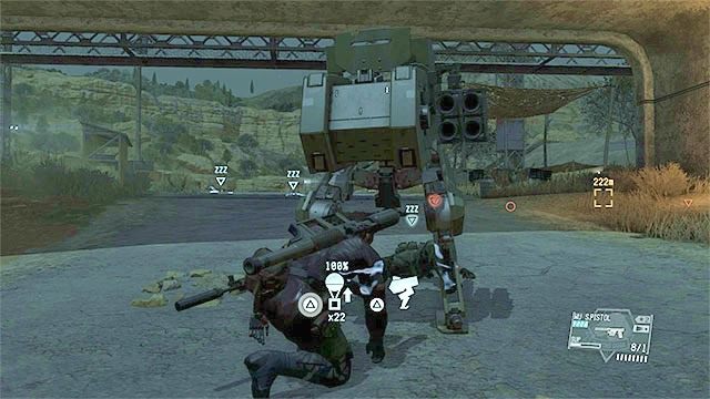 Podejdź do zwolnionego Walkera żeby go fultonować (wymagane ulepszenie CARGO 2) - Pozostałe opcjonalne cele w misji Hellbound | Misja 12 - Hellbound - Metal Gear Solid V: The Phantom Pain - poradnik do gry