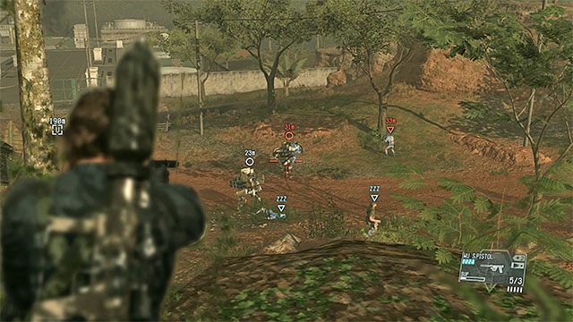 Maszynom ze wschodniej ścieżki będą towarzyszyli zwykli żołnierze - Pozostałe opcjonalne cele w misji Pitch Dark | Misja 13 - Pitch Dark - Metal Gear Solid V: The Phantom Pain - poradnik do gry