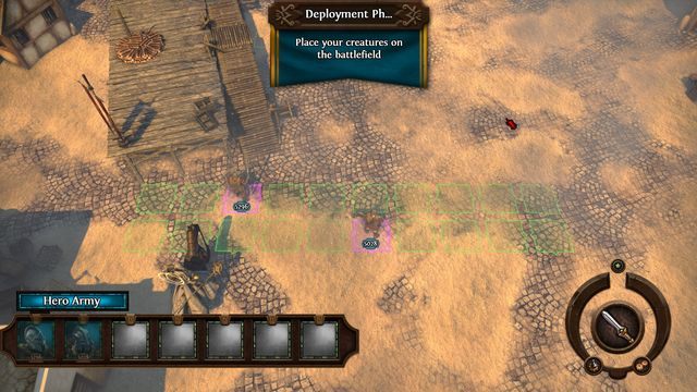 Pierwszą rzeczą jaką musimy wykonać podczas walki jest odpowiednie ustawienie naszych jednostek - Bitwa | Interface w Might & Magic Heroes VII - Might & Magic: Heroes VII - poradnik do gry
