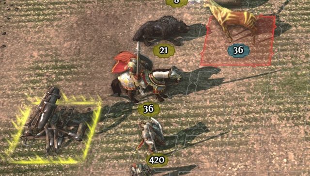 Większość ekranu głównego zajmują podczas walki modele jednostek - Bitwa | Interface w Might & Magic Heroes VII - Might & Magic: Heroes VII - poradnik do gry
