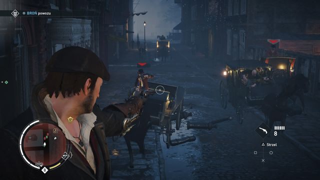 Strzelaj do wrogich woźnicó lub zabijaj konie ciągnące ich powozy. - Misje dochodu | Inne misje | Assassins Creed Syndicate - Assassins Creed: Syndicate - poradnik do gry