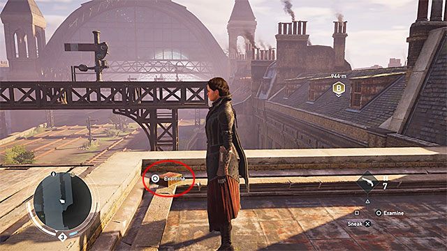 Przedostań się na dach budynku zlokalizowanego tuż przy torach - Londyńskie City (City of London) | Tajemnice Londynu - pozytywki - Assassins Creed: Syndicate - poradnik do gry