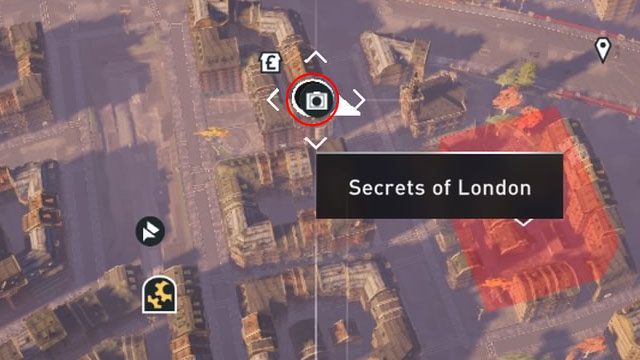 Pozytywkę odnajduje się w północno-zachodniej części dzielnicy Londyńskie City (powyższy obrazek) - Londyńskie City (City of London) | Tajemnice Londynu - pozytywki - Assassins Creed: Syndicate - poradnik do gry