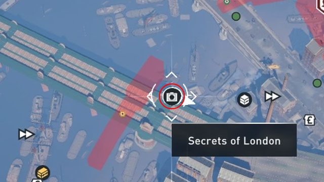 Pozytywkę odnajduje się w centralnej części rzeki Tamizy (powyższy obrazek) - Tamiza (Thames) | Tajemnice Londynu - pozytywki | Assassins Creed Syndicate - Assassins Creed: Syndicate - poradnik do gry