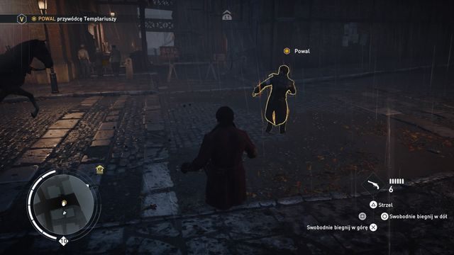 Na ulicy dopadniesz przeciwnika. - 01 - Operacja: Statek pełen dynamitu | Wspomnienia królowej Wiktorii - Assassins Creed: Syndicate - poradnik do gry