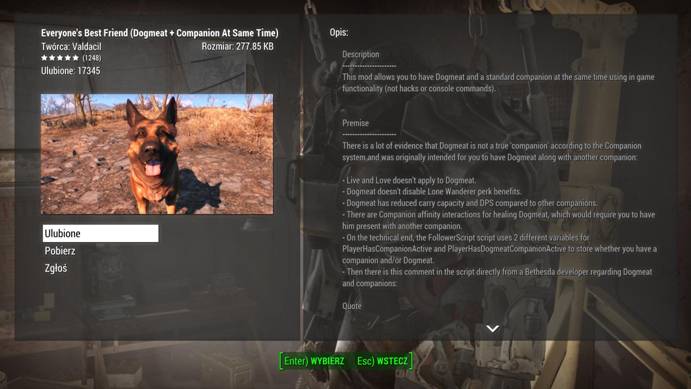 Ostatni sposób jest najtrudniejszy oraz najbardziej niebezpieczny - Jak instalować modyfikacje w Fallout 4 | Instalacja modów - Fallout 4 - poradnik do gry