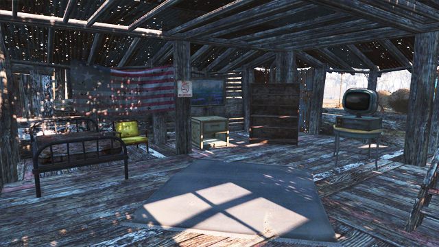 Dekoracje najczęściej pełnią funkcje estetyczne i upiększają dane pomieszczenie lub lokację - Crafting zaawansowany w Fallout 4 | Tworzenie osad - Fallout 4 - poradnik do gry