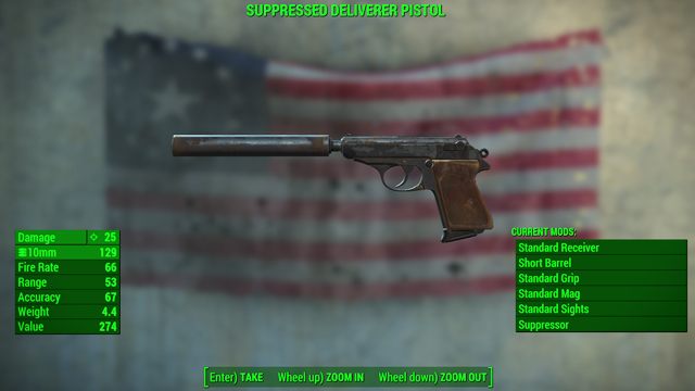 Typ: Pistolet 10mm - Broń palna - lekka w Fallout 4 | Unikalne bronie - Fallout 4 - poradnik do gry
