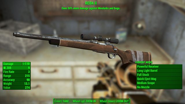 Typ: Karabin myśliwski - Broń palna - lekka w Fallout 4 | Unikalne bronie - Fallout 4 - poradnik do gry