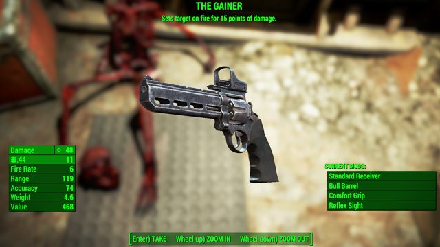 Typ: Pistolet - Broń palna - lekka w Fallout 4 | Unikalne bronie - Fallout 4 - poradnik do gry