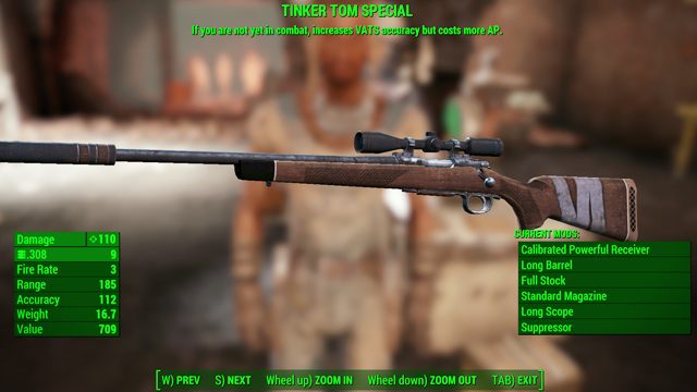 Typ: Karabin myśliwski - Broń palna - lekka w Fallout 4 | Unikalne bronie - Fallout 4 - poradnik do gry