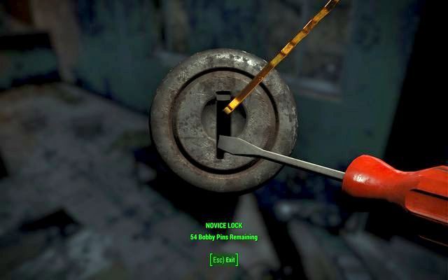 Otwieranie zamka - Otwieranie zamków w Fallout 4 | Ważne umiejętności - Fallout 4 - poradnik do gry