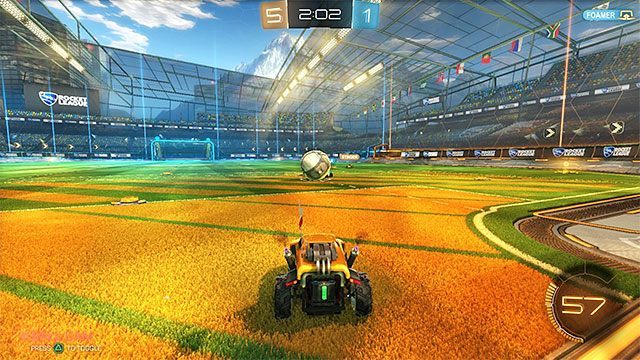Okupuj okolice bramki Twojej drużyny i czekaj na okazję do jej obrony - Rocket League: Poradnik trofeowy - Rocket League - poradnik do gry
