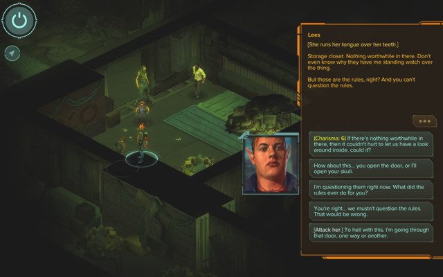 Jedna z opcjo to przekonanie Lees - The Sinking Ship - zadanie towarzyszy | Hung Hom Bay M15 | Shadowrun Hong Kong - Shadowrun: Hong Kong - poradnik do gry
