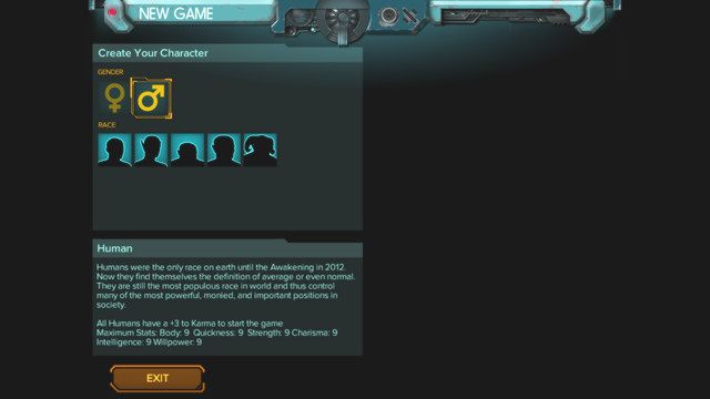 Pierwszy krok to wybór płci i postaci - Schematy budowy i archetypy | Tworzenie postaci | Shadowrun Hong Kong - Shadowrun: Hong Kong - poradnik do gry
