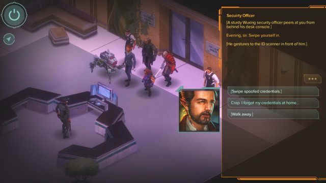Zadanie rozpoczyna się od dialogu ze strażnikiem - nie zgrywaj chojraka - Bad Qi - zadanie główne | Wuxing Skytower M7 | Shadowrun Hong Kong - Shadowrun: Hong Kong - poradnik do gry