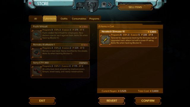 Cyberdeck jest dostępny w sklepie - cena zależna od modelu - Czym jest Smartlink, Datajack, Cyberdeck? | Często zadawane pytania - Shadowrun: Hong Kong - poradnik do gry