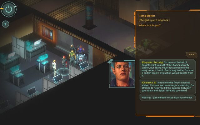 Porozmawiaj z pracowniczką firmy - Prosperity Tower - zadanie główne | Prosperity Tower M11 | Shadowrun Hong Kong - Shadowrun: Hong Kong - poradnik do gry