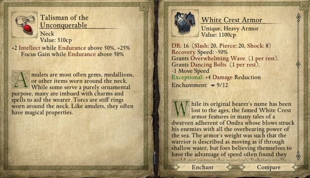 Przed oddaniem medalionu zastanów się czy nie lepiej zatrzymać go dla siebie. - Żal warty zapamiętania (Regrets worth trading) - zadanie poboczne | Krzepa M1 - Pillars of Eternity: The White March Part I - poradnik do gry