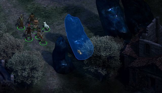 Ostatnim zadaniem jest dotknięcie palca adrowego posągu w twojej twierdzy. - Szary śpiący (The grey sleeper) - zadanie poboczne | Długie Wodospady M3 - Pillars of Eternity: The White March Part I - poradnik do gry