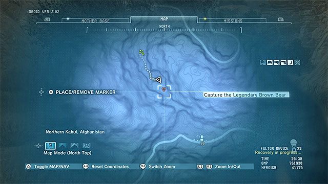 Opis: Wyrusz do oznaczonego obszaru i dotrzyj do jego centralnej części - Opisy misji (Side-Ops) 41-50 | Poboczne misje | Solucja Metal Gear Solid V - Metal Gear Solid V: The Phantom Pain - poradnik do gry