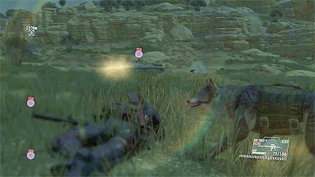 Zakradnij się w pobliże wozu APC i jego obstawy - Opisy misji (Side-Ops) 91-100 | Poboczne misje | Solucja Metal Gear Solid V - Metal Gear Solid V: The Phantom Pain - poradnik do gry
