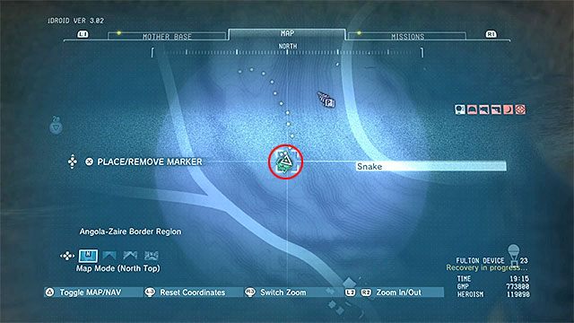 Opis: Zajmij się zbadaniem obszaru na południowy-zachód od posterunku numer 3 - Opisy misji (Side-Ops) 31-40 | Poboczne misje | Solucja Metal Gear Solid V - Metal Gear Solid V: The Phantom Pain - poradnik do gry