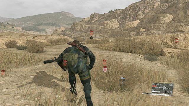 Oczyść wzgórza ze snajperów i dopiero wtedy dotrzyj do posterunku z właściwym celem misji - Opisy misji (Side-Ops) 11-20 | Poboczne misje | Solucja Metal Gear Solid V - Metal Gear Solid V: The Phantom Pain - poradnik do gry