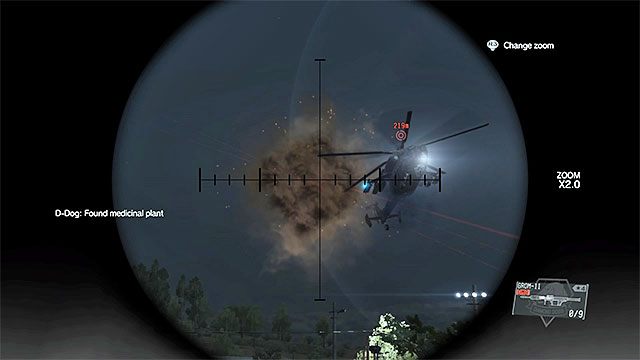 Postaraj się zestrzelić śmigłowiec przed zbliżeniem się do lotniska - Opisy misji (Side-Ops) 101-110 | Poboczne misje | Solucja Metal Gear Solid V - Metal Gear Solid V: The Phantom Pain - poradnik do gry