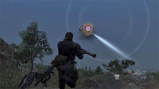 Śmigłowiec możesz zestrzelić jeszcze przed dotarciem do głównego oddziału - Opisy misji (Side-Ops) 121-130 | Poboczne misje | Solucja Metal Gear Solid V - Metal Gear Solid V: The Phantom Pain - poradnik do gry