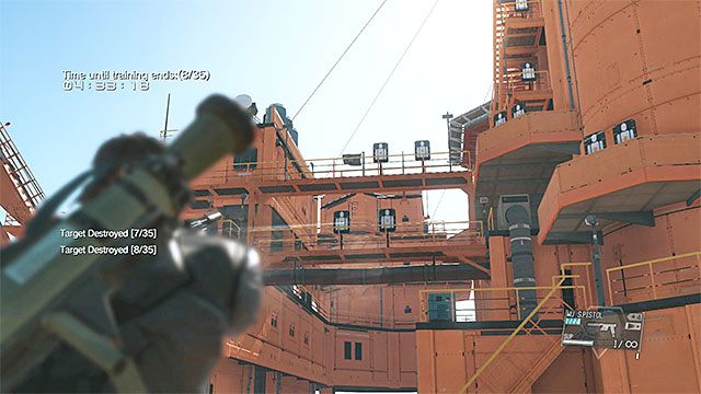 Odnajduj kolejne tarcze i trafiaj w nie - Opisy misji (Side-Ops) 151-157 | Poboczne misje | Solucja Metal Gear Solid V - Metal Gear Solid V: The Phantom Pain - poradnik do gry