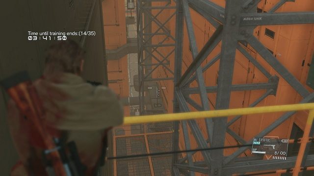 Schody po lewej. - Opisy misji (Side-Ops) 151-157 | Poboczne misje | Solucja Metal Gear Solid V - Metal Gear Solid V: The Phantom Pain - poradnik do gry