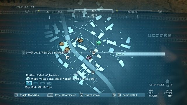 Lokalizacja planu RIOT SMG. - Plany (Blueprints) | Podstawy | Solucja Metal Gear Solid V The Phantom Pain - Metal Gear Solid V: The Phantom Pain - poradnik do gry