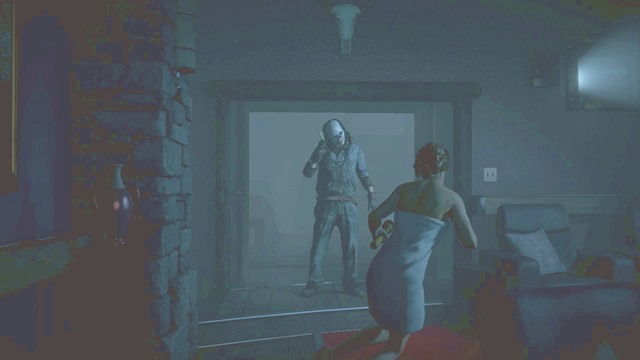 Po chwili zobaczysz psychopatę, część działań jest opcjonalna - Rozdział 5 | Opis przejścia - Until Dawn - poradnik do gry