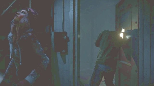Możesz pójść za Chrisem lub samotnie zbadać ruch - obie drogi prowadzą do tego samego rozwiązania - Until Dawn: Rozdział 6 - solucja, opis przejścia - Until Dawn - poradnik do gry