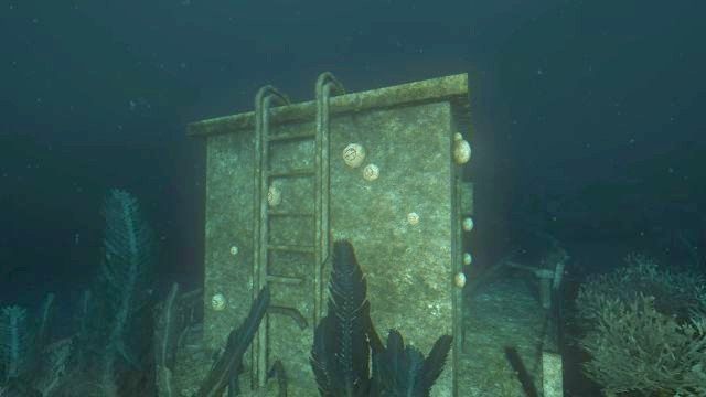 Skryj się za osłoną terenową i poczekaj, aż wróg się trochę oddali. - 05 - Głębia Oceanu | Opis przejścia SOMA - SOMA - poradnik do gry