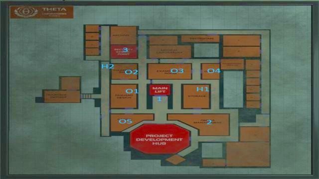 Mapa okolicy - rzadkość w tej grze. - 13 - Laboratorium Theta | Opis przejścia SOMA - SOMA - poradnik do gry