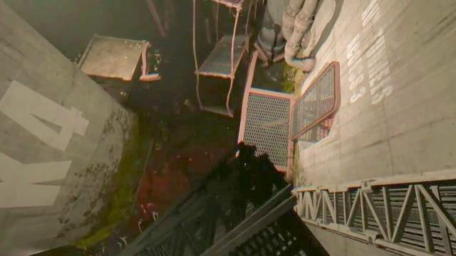 Zeskocz na dół, w pobliże metalowych drzwi. - 14 - Theta | Opis przejścia SOMA - SOMA - poradnik do gry
