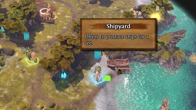 Z budową statku nie musisz się spieszyć. Spokojnie zbierz wszystkie potrzebne surowce. - Smutki Zesłane Przez Los (The Griefs That Fate Assigns) M1 | Solucja Heroes VII - Might & Magic: Heroes VII - poradnik do gry