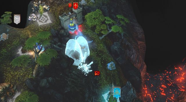 Część okolicznych stworzeń zaklęta została w dziwnych kryształach. - Portale Ulotnych Snów (The Portals of Flickering Dreams) M4 | Sylvan - Might & Magic: Heroes VII - poradnik do gry