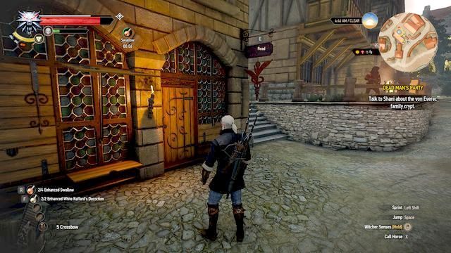 Wejście do mieszkania Shani - Hulaj dusza! (Dead Mans Party) | Zadania główne | Wiedźmin 3 Serca z Kamienia - Wiedźmin 3: Serca z Kamienia - poradnik do gry