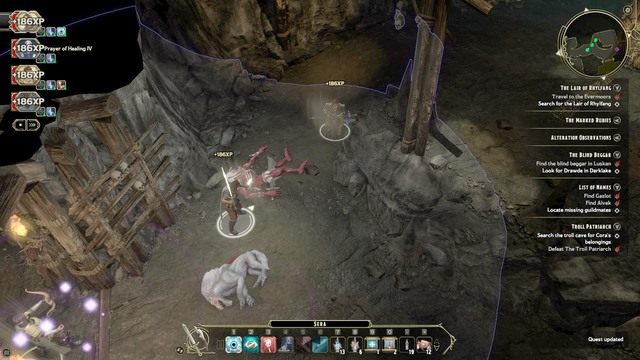 Udaj się do jaskini Trolla (M8,Troll Cave) - Troll Patriarch - Zadanie poboczne | Neverwinter Wood / Evermoors M8 - Sword Coast Legends - poradnik do gry
