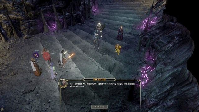 Zadanie rozpoczniesz automatycznie po rozmowie z poszukiwaczami przygód napotkanych zaraz po wejściu do lokacji Underdark Descent - Pozostałe zadania poboczne | Forlorn Cliffs / Darklake District M11 - Sword Coast Legends - poradnik do gry