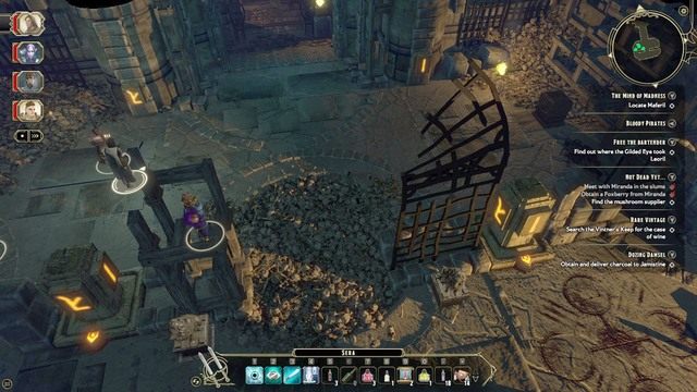 Jak tylko Hommet przeprowadzi rytuał, wylądujesz w pułapce Maferila - The Mind of Madness - zadanie główne | Market District/Slums M5 - Sword Coast Legends - poradnik do gry