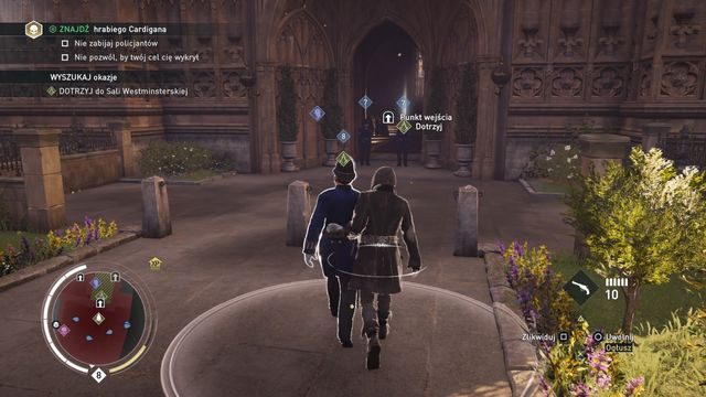 Okazja policjanta do jeden ze sposobów na wejście do środka. - 04 - Wniosek o dymisję | Solucja Assassins Creed Syndicate - Assassins Creed: Syndicate - poradnik do gry
